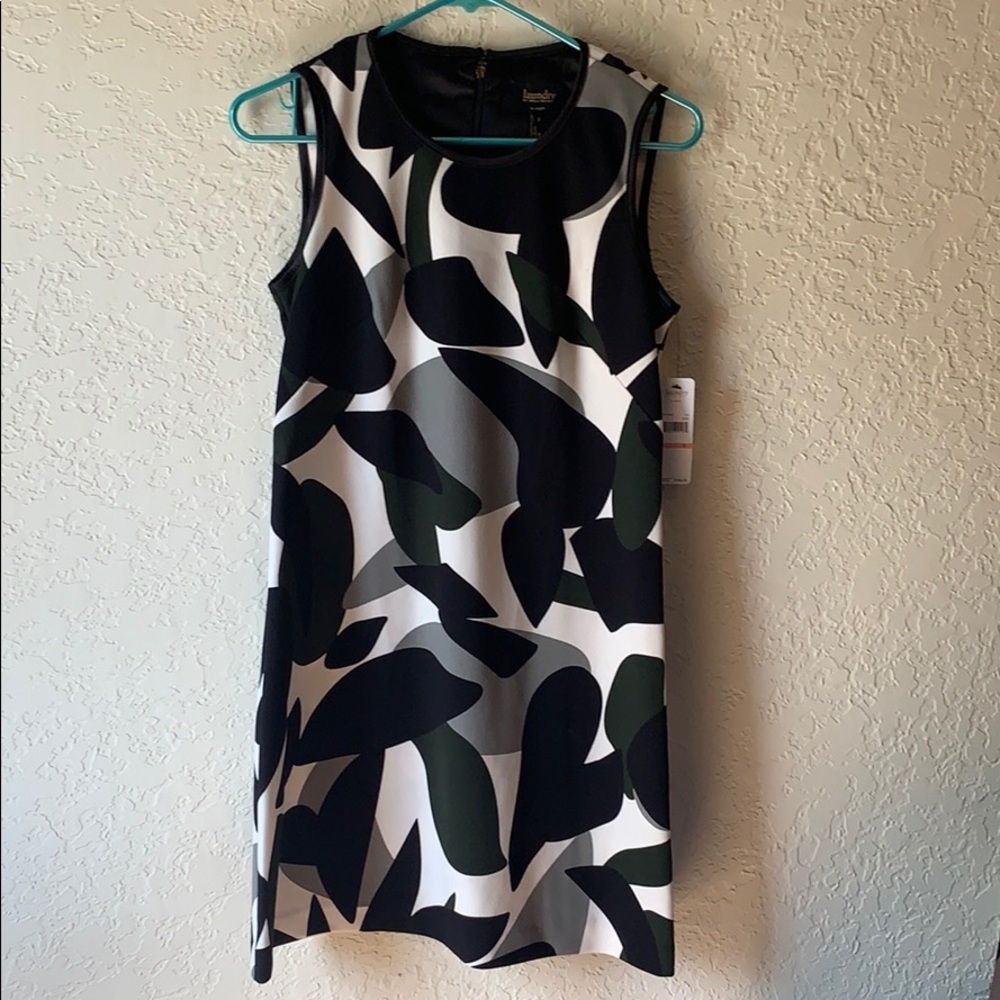 Brand New - Laundry Patterned Shift Dress - Picture 2 of 5